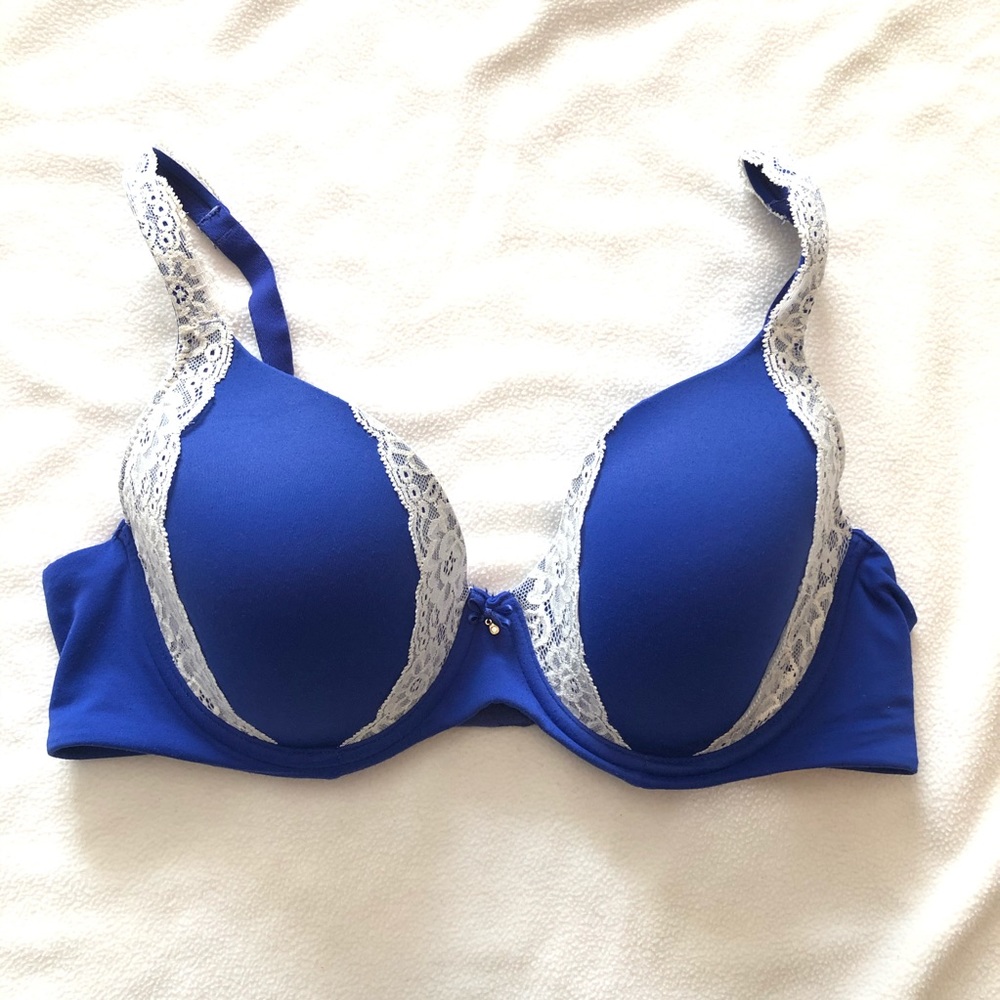 Soma Embraceable Lace Trim Full Coverage Bra 38C